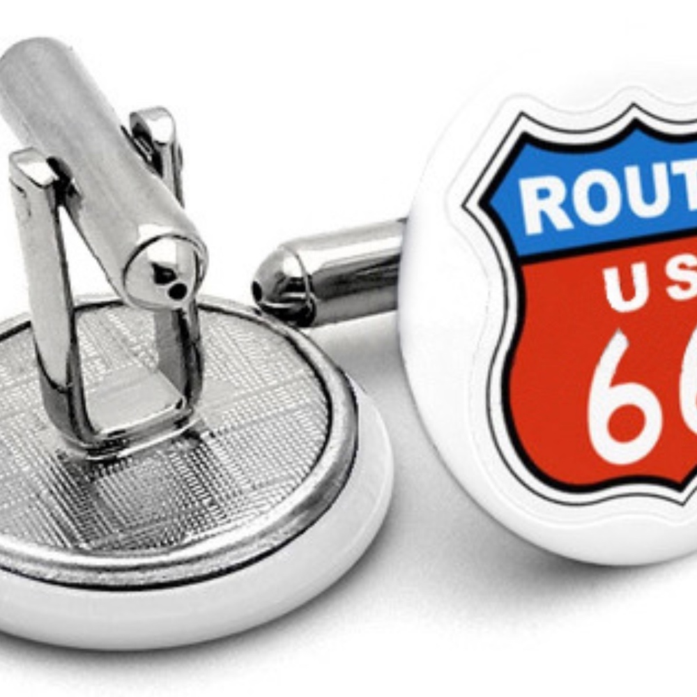 Men’s Cufflinks " ROUTE 66 "